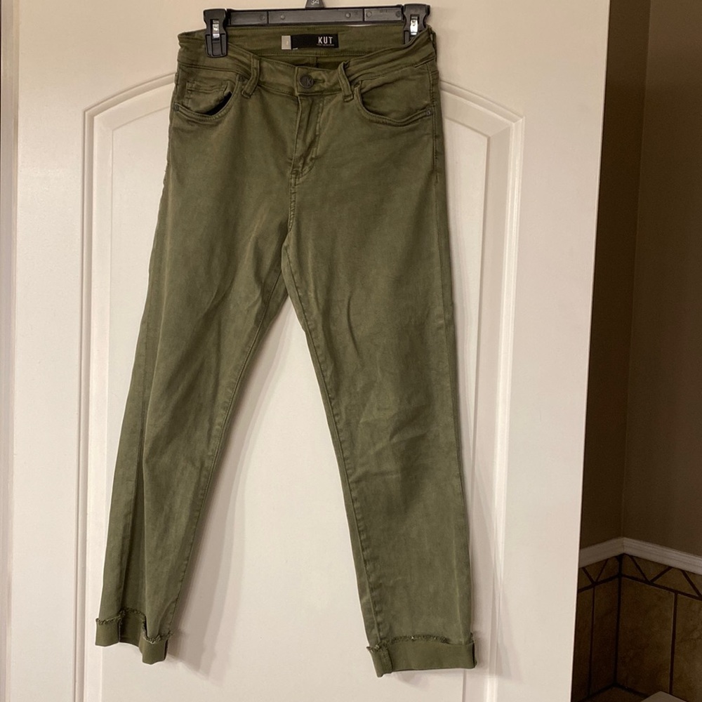 Kut from the Kloth Amy Crop Straight